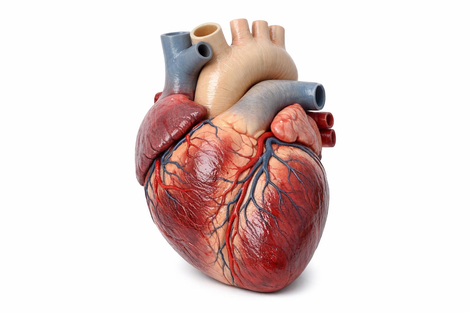 Zdjęcie dokładnego modelu serca